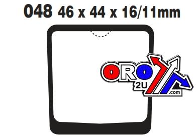 EBC Brake Pads Disc Ebc FA048