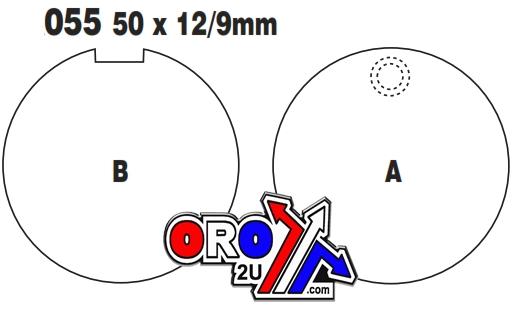 Sifam Brake Pads Sintered Metal, Sifam S1301n, Gold