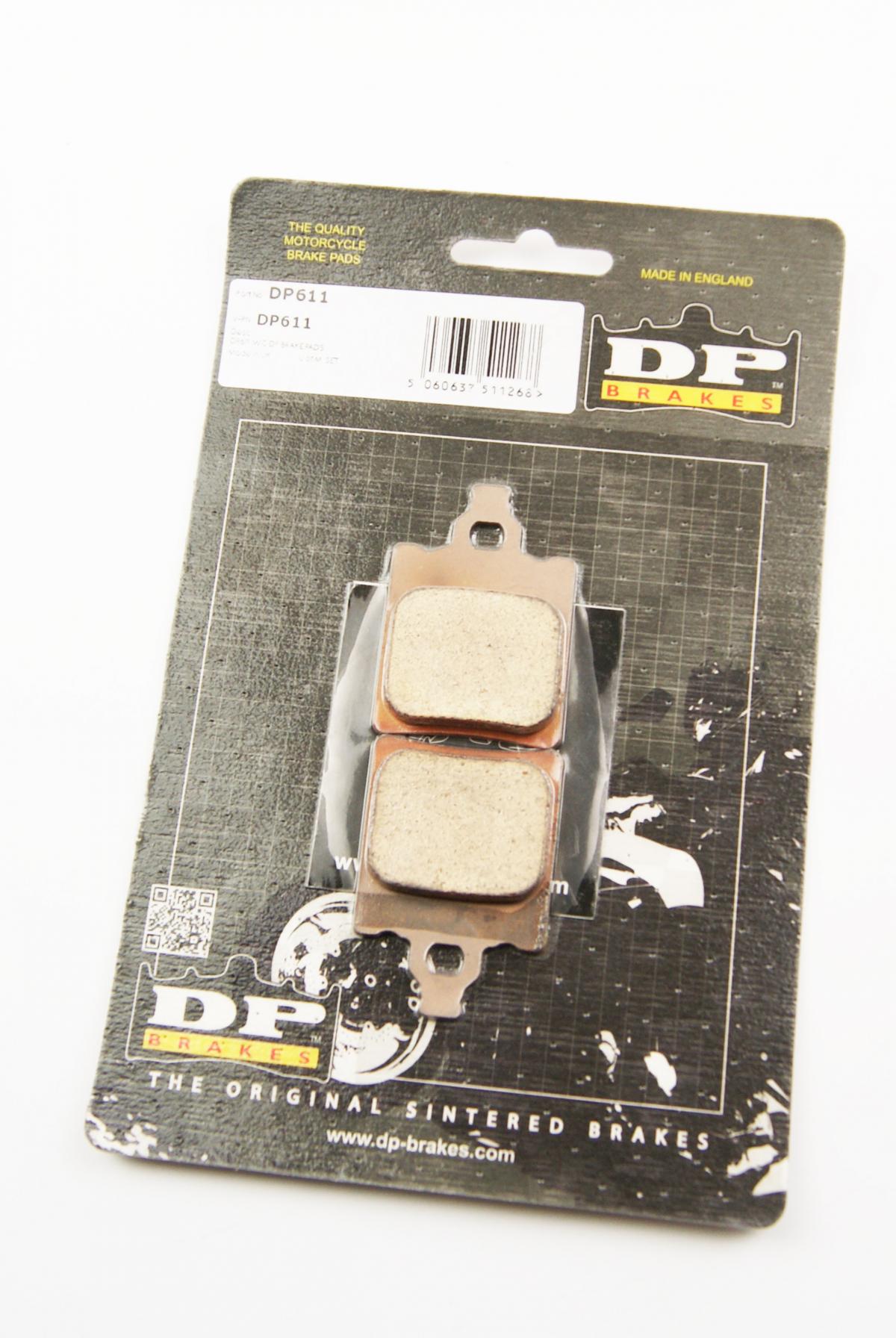 DP Brakes Brake Pads Sintered Dp Brakes, DP611 Premium Sintered 41-611.h.dp, 39-060