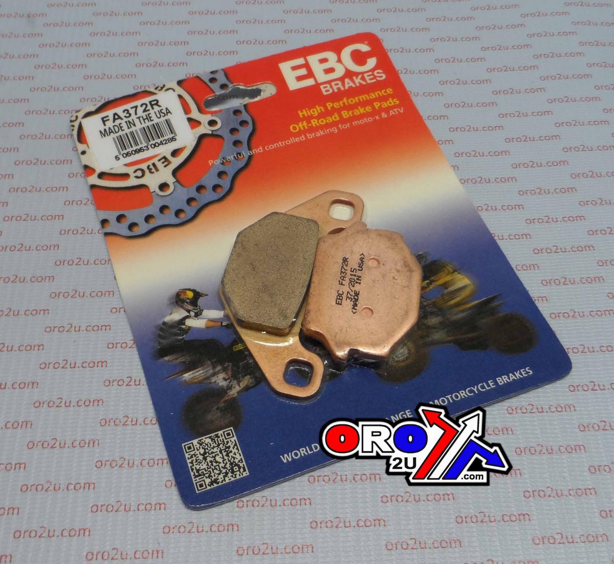 EBC Brake Pads Sintered Ebc FA372R, 39-067.h.ebc, 39-067