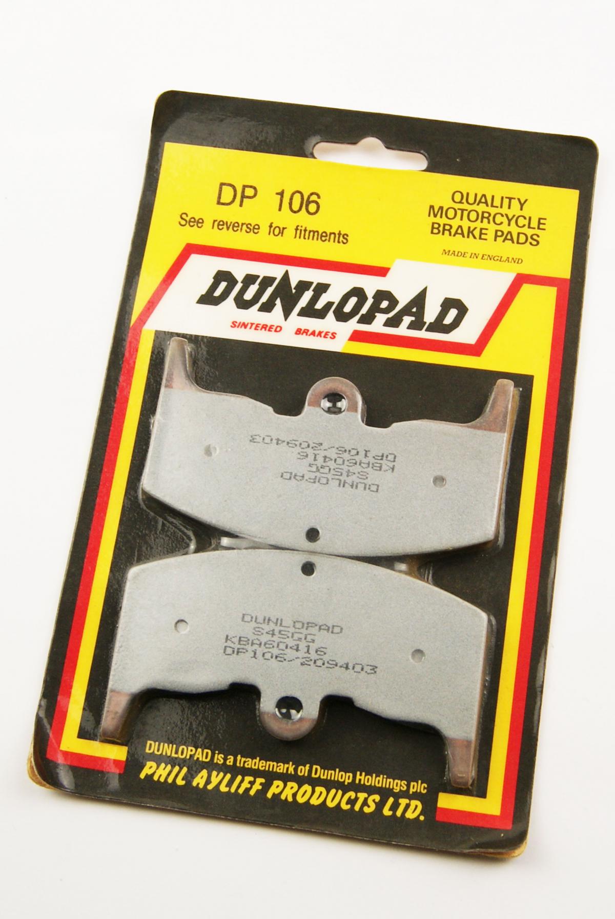 DP Brakes Brake Pads Sintered Dp Brakes, DP106 Premium 41-106.h.dp, 39-080
