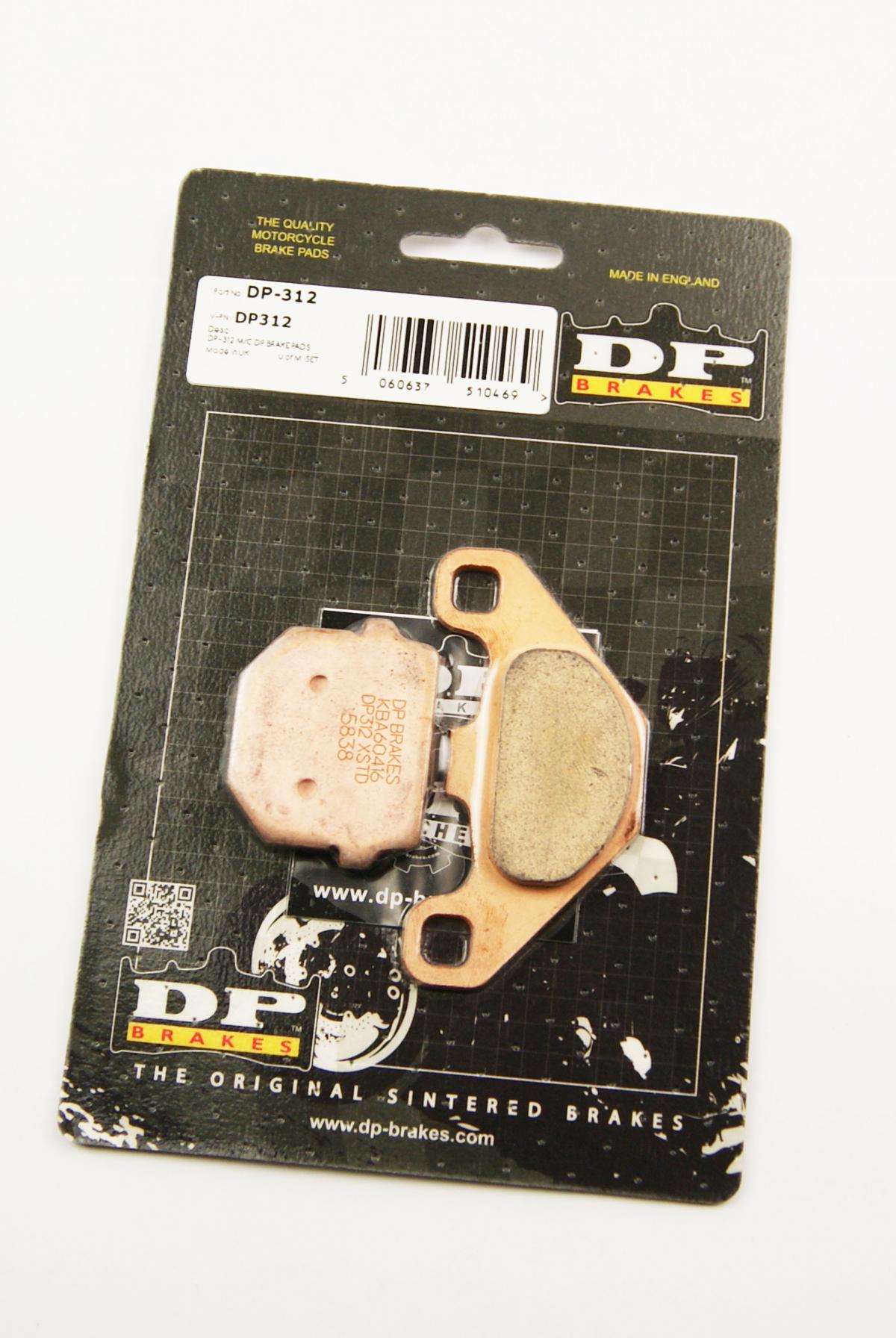 DP Brakes Brake Pads Sintered Dp Brakes DP312, Full Metal 41-312.h.dp