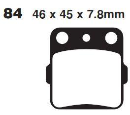 EBC Brake Pads Std FA084 Ebc