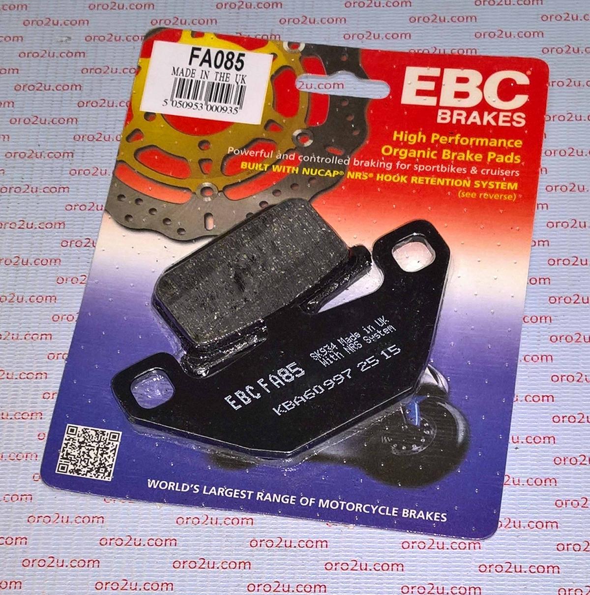 EBC Brake Pads Disc Ebc FA085