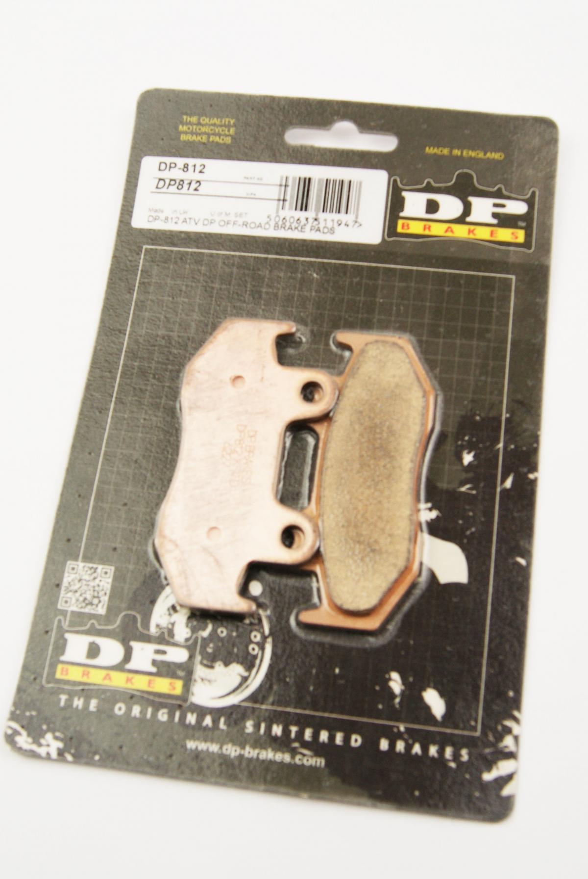 DP Brakes Brake Pads Dp Brakes Hard, DP812 Premium Sintered, 39-092