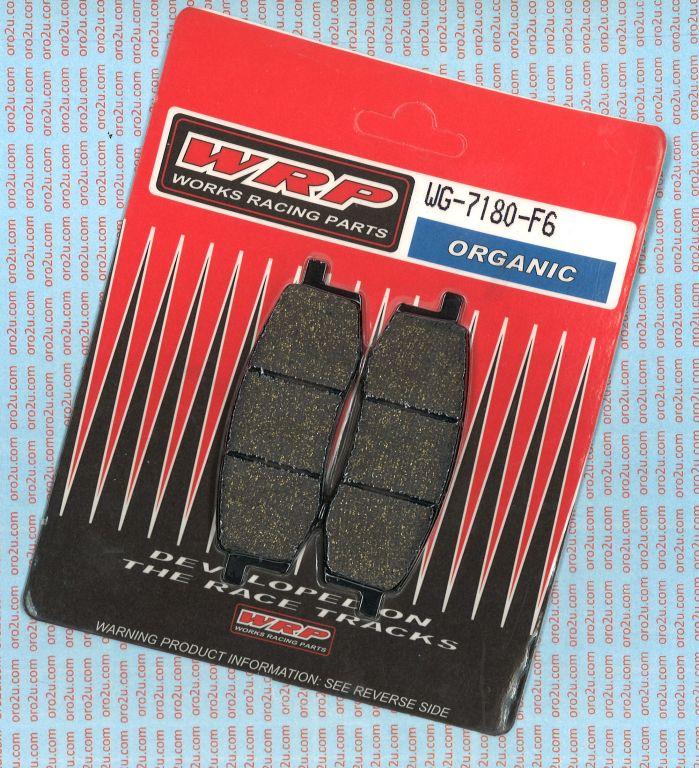 Vesrah Brake Pads Std FA105 VD241, Wrp Ap Wg-7180-f6, 39-105, S1241