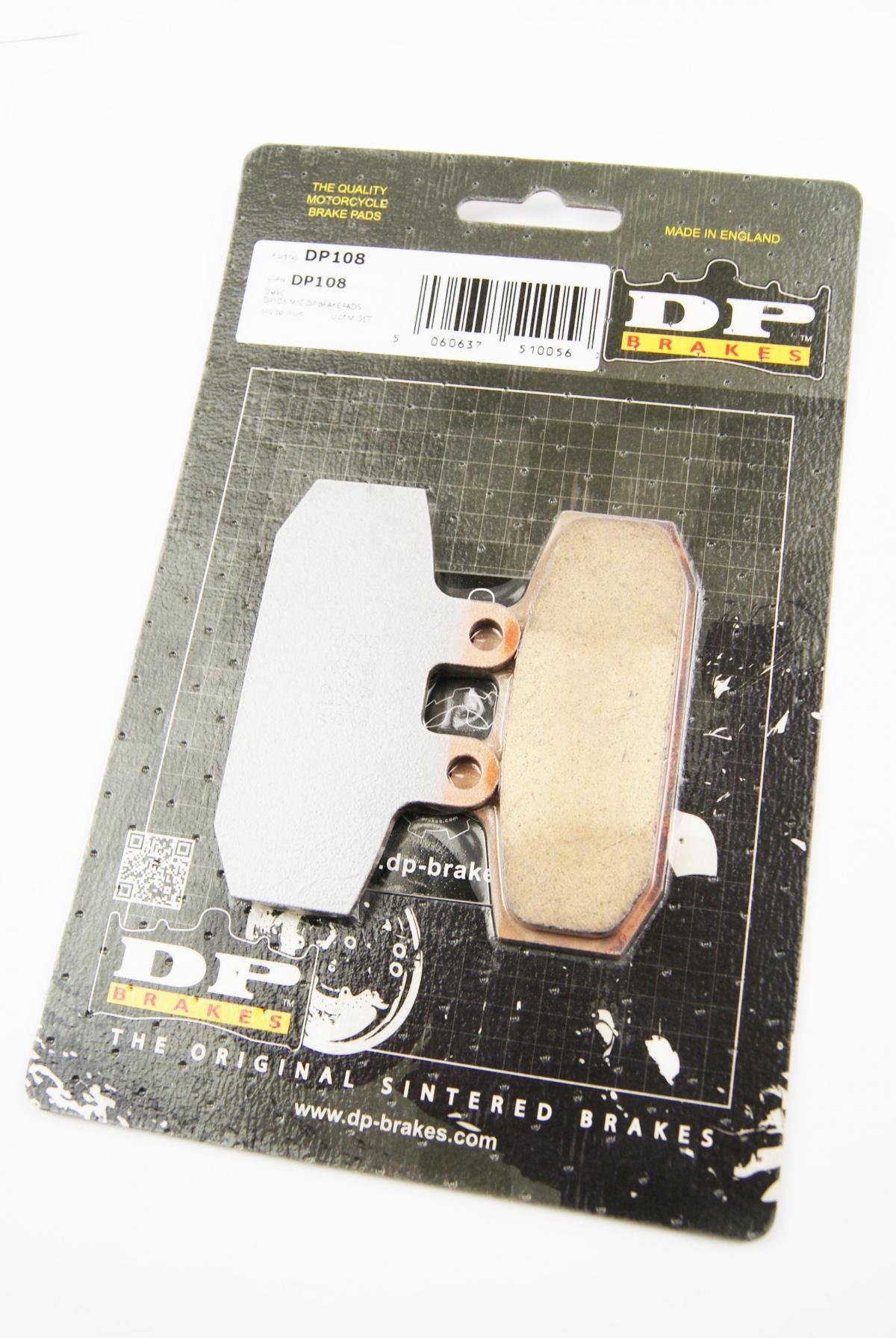 DP Brakes Brake Pads Sintered Dp Brakes, DP108 Premium, FA113, FA256