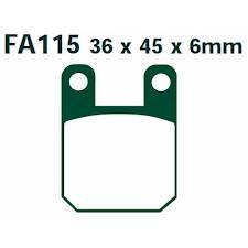 EBC Brake Pads Std FA115 Ebc