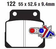 EBC Brake Pads Std Semi-metal, Ebc FA122