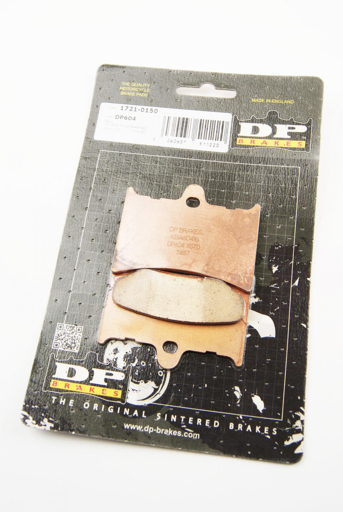 DP Brakes Brake Pads Dp Brakes Hard, DP604 Premium Sintered, 39-126