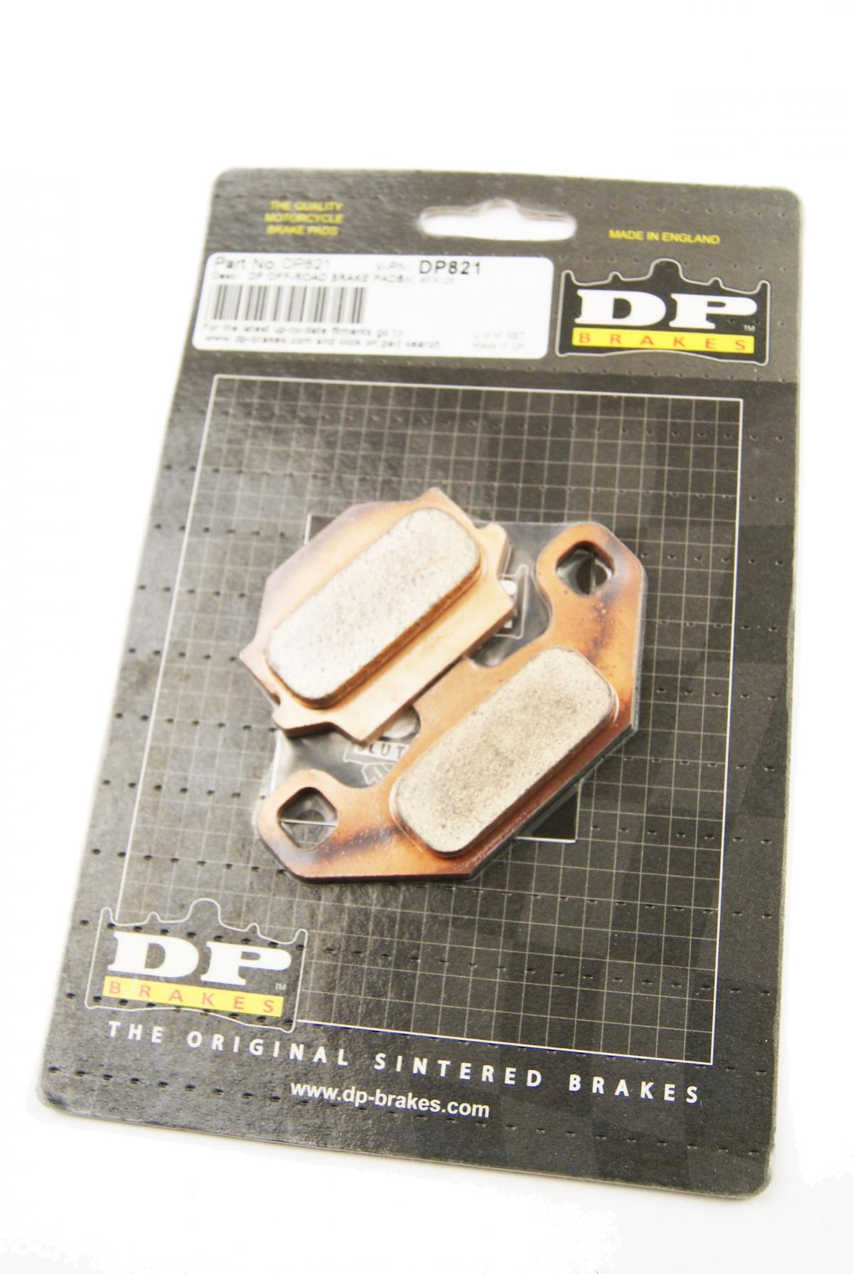DP Brakes Brake Pads Sintered Dp Brakes, DP821 Premium 41-821.h.dp, 39-128