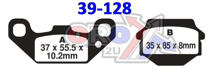 EBC Brake Pads Std FA128 Ebc ATV