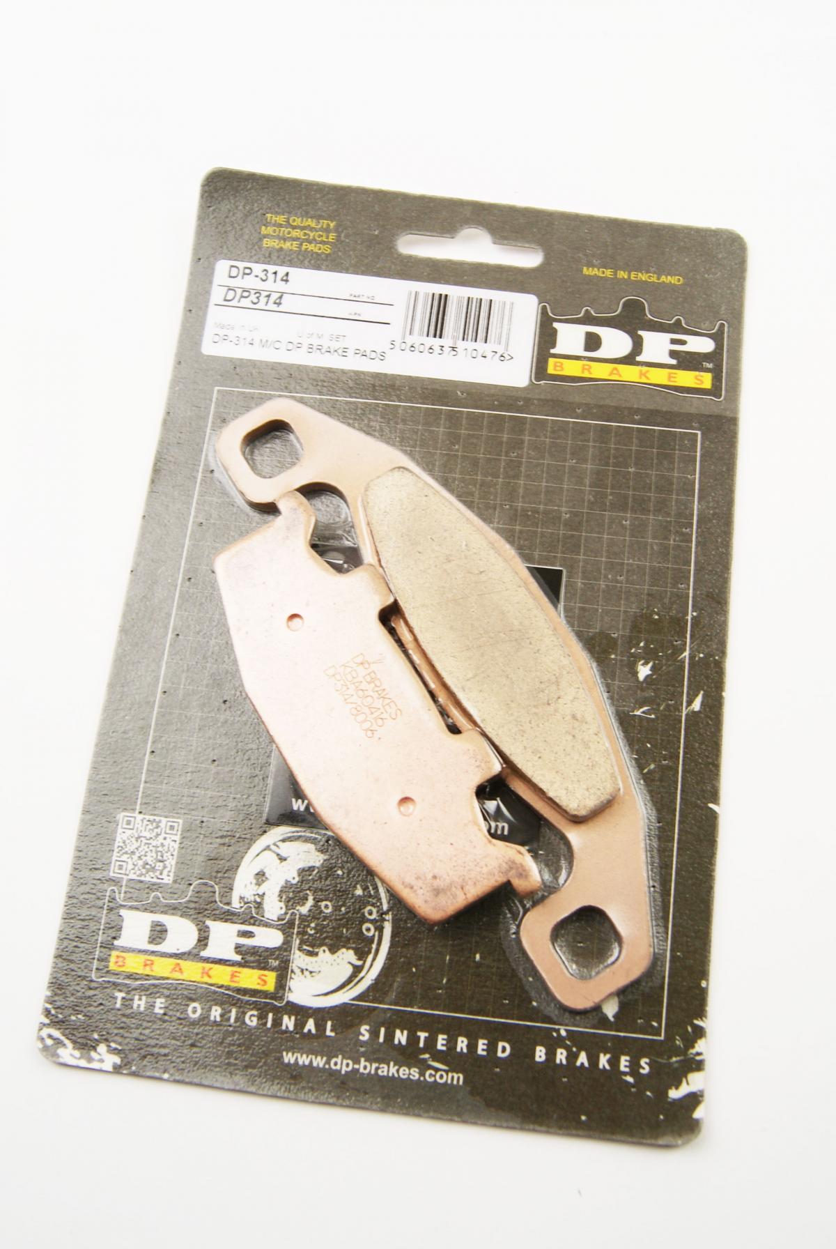 DP Brakes Brake Pads Sintered Dp Brakes, DP314 Premium Sintered, 39-129