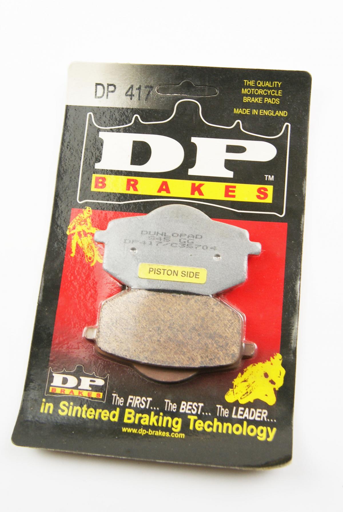 DP Brakes Brake Pads Dp Brakes Hard, DP417 Brakes Premium Sintered, 39-136