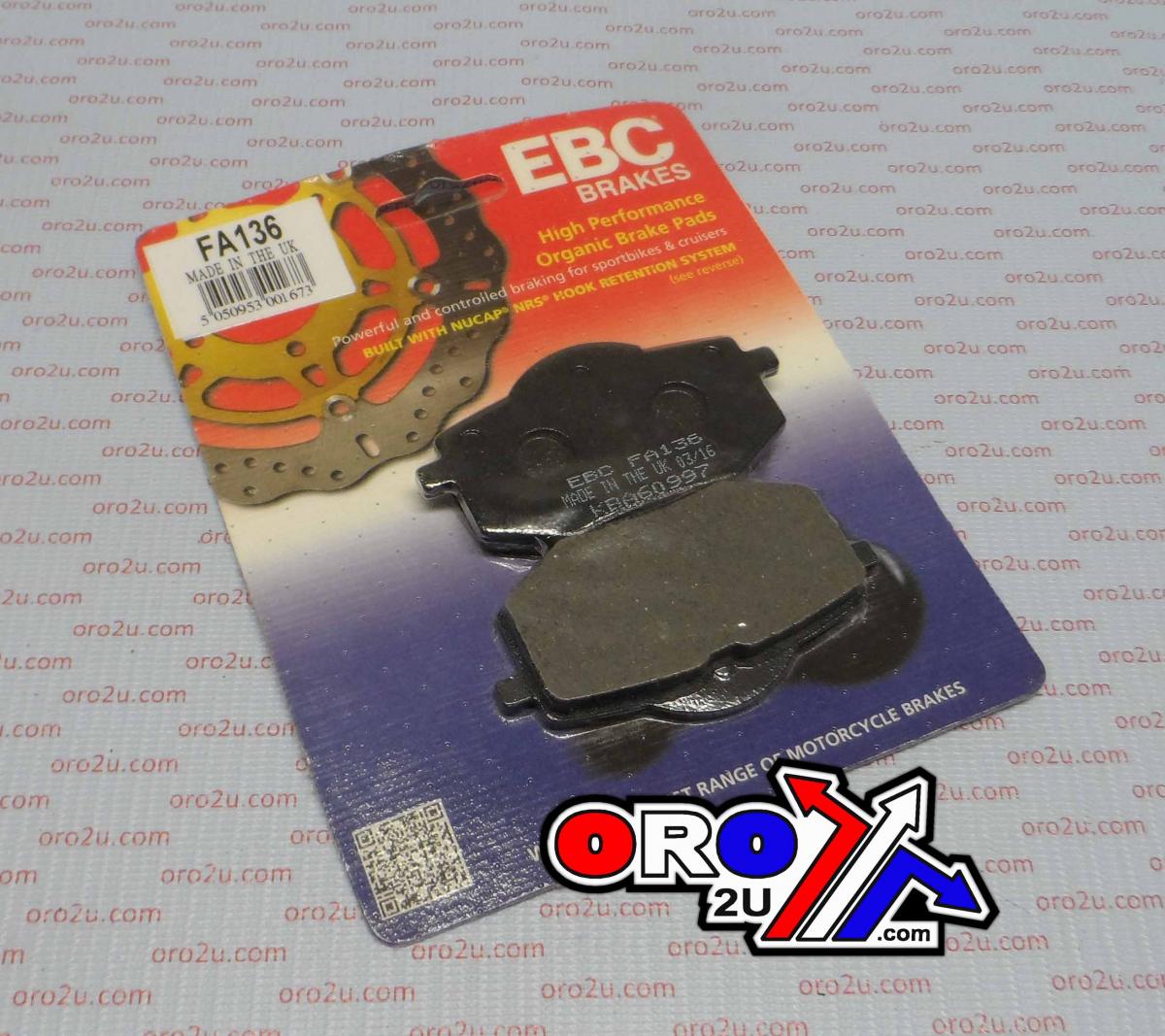EBC Brake Pads Ebc FA136 39-136