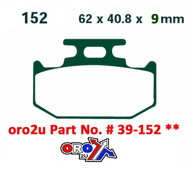 EBC Brake Pads Std FA152 Ebc