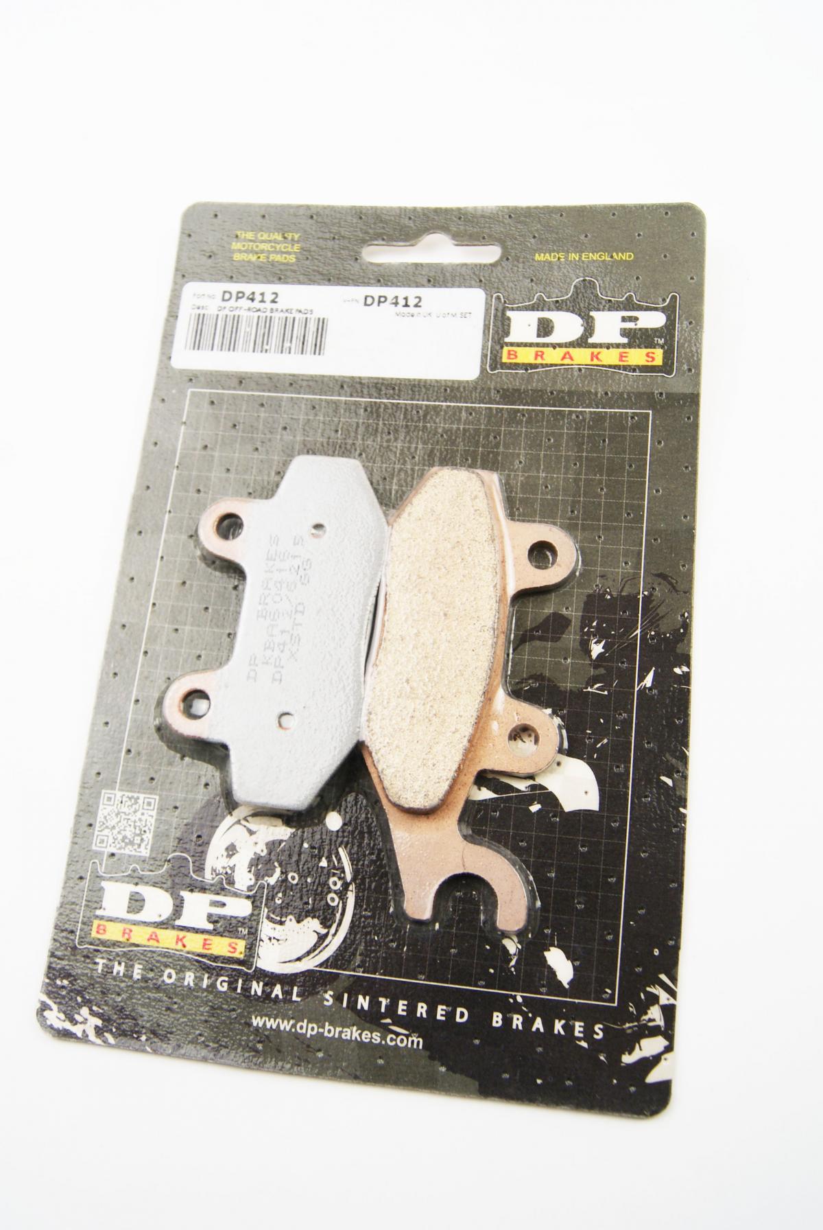 DP Brakes Brake Pads Sintered Dp Brakes, Dp412premium 41-412.h.dp, 39-165