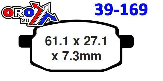 EBC Brake Pads Std FA169 Ebc
