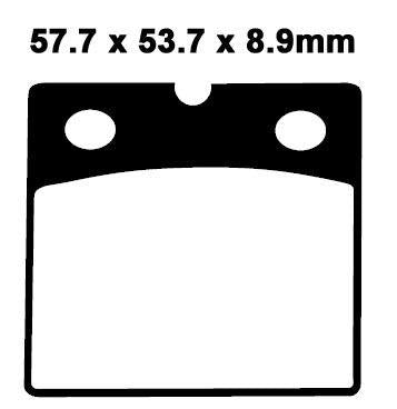EBC Brake Pads Disc Front Ebc FA171