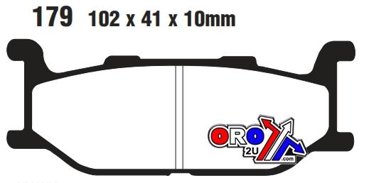 Sifam Brake Pads Disc Sintered Metal, Sifam S1079n (FA179HH)