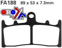Sifam Brake Pads Sintered Metal, Sifam S1093n (FA188)