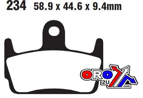Sifam Brake Pads Disc Sintered Metal, Sifam S1962n (SFA234)