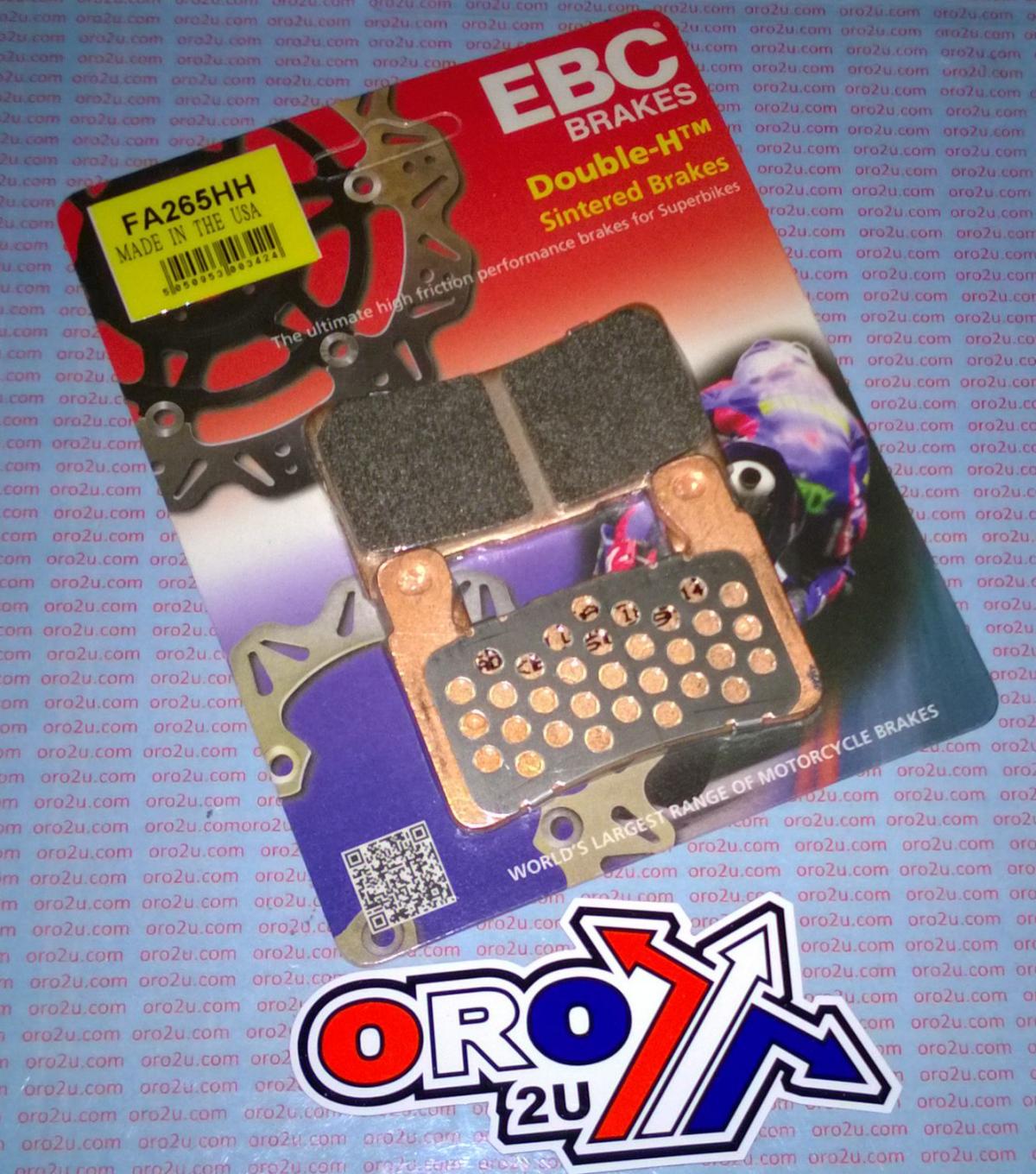 EBC Brake Pads Sintered Metal, Ebc FA265HH