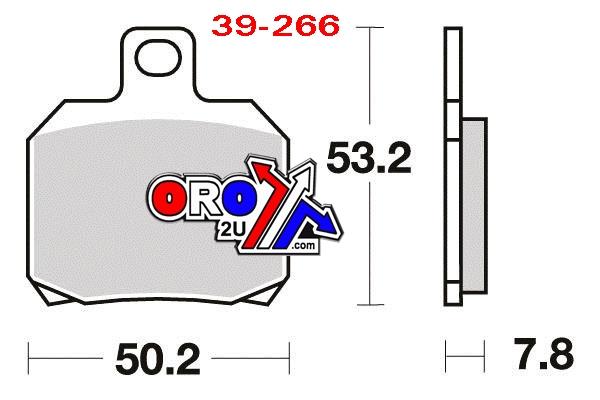 Sifam Brake Pads Sintered Metal, Sifam S1110n (FA266)