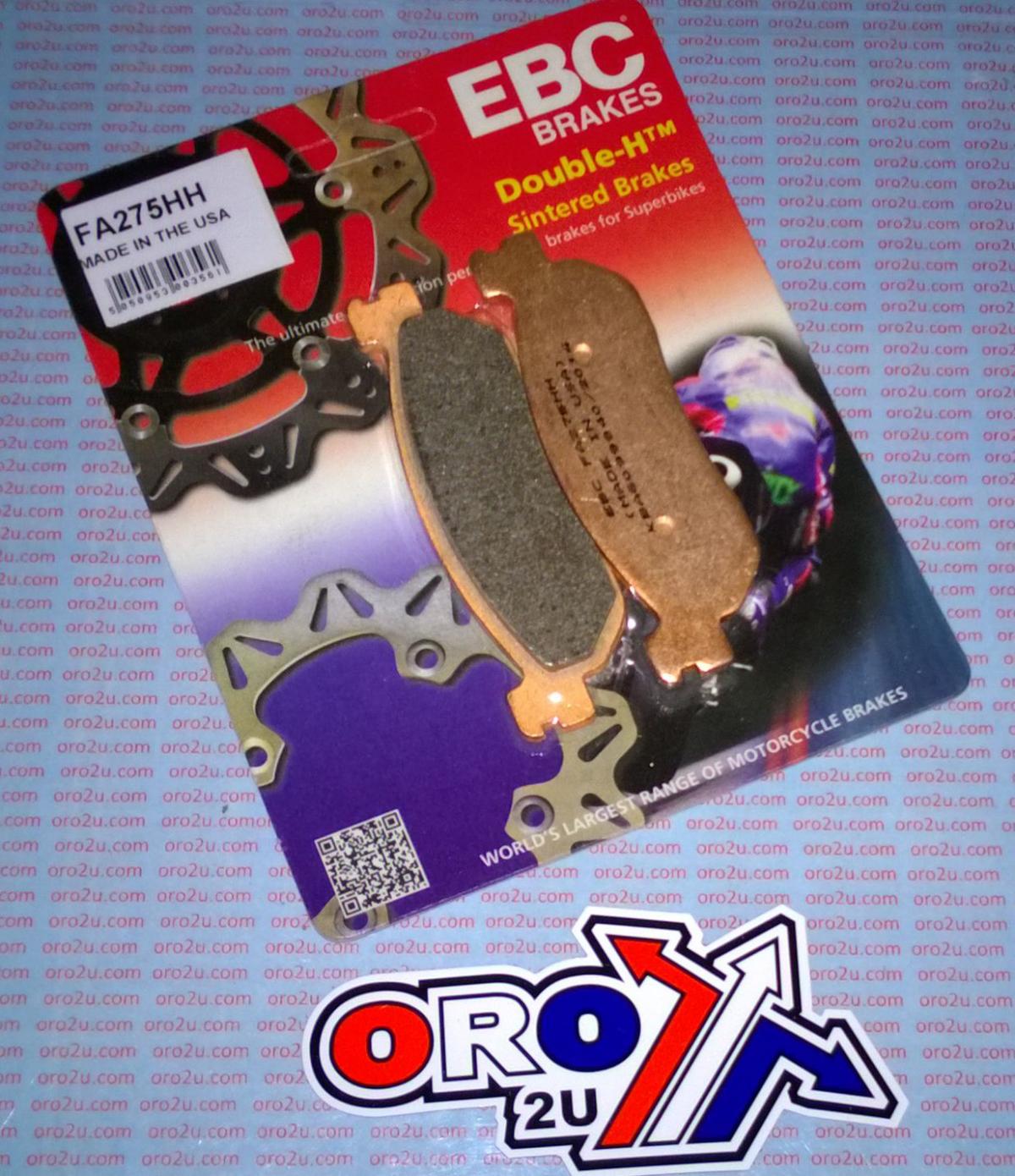 EBC Brake Pads Sintered Metal, Ebc FA275HH