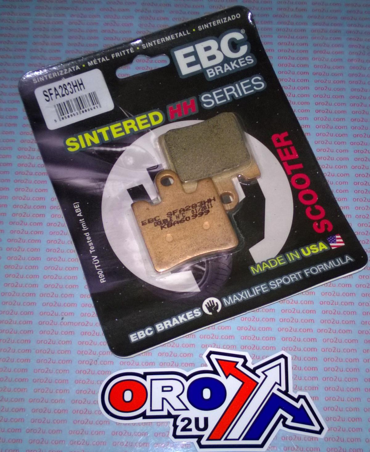 EBC Brake Pads Scooter Sintered, Metal Ebc SFA283HH