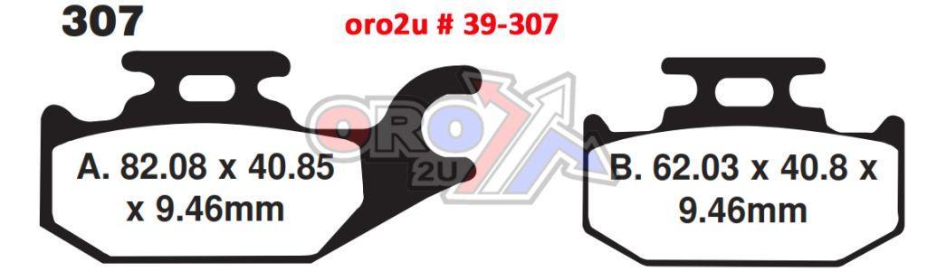 EBC Brake Pads Ebc FA307TT