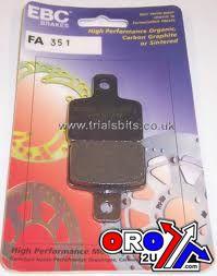 EBC Brake Pads Std FA351 Ebc, FA351TT, 39-351