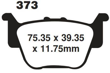 EBC Brake Pads FA373TT Ebc