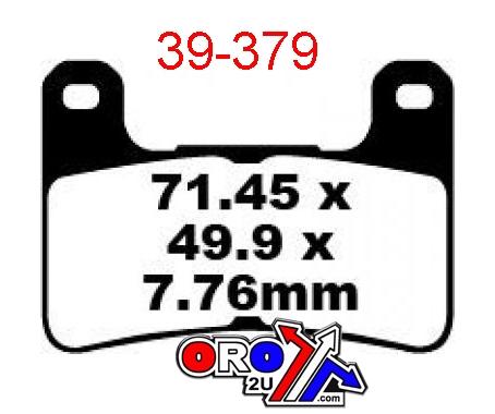 Sifam Brake Pads Disc Sintered Metal, Sifam S1355n (FA379HH)