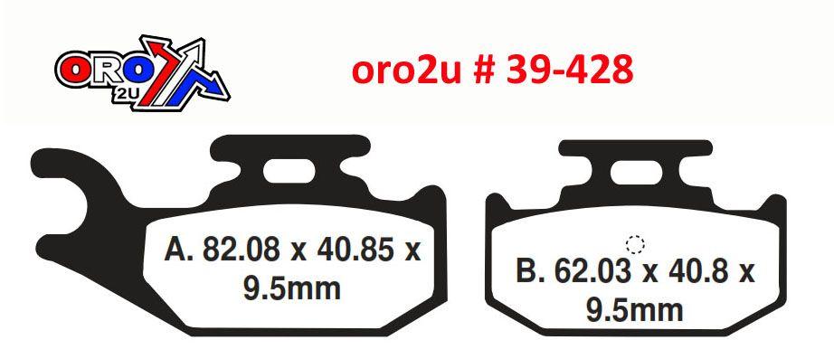 EBC Brake Pads Std FA428TT Ebc