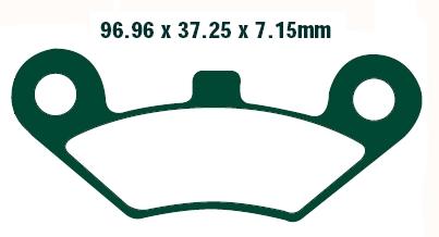 EBC Brake Pads Disc Ebc FA453TT