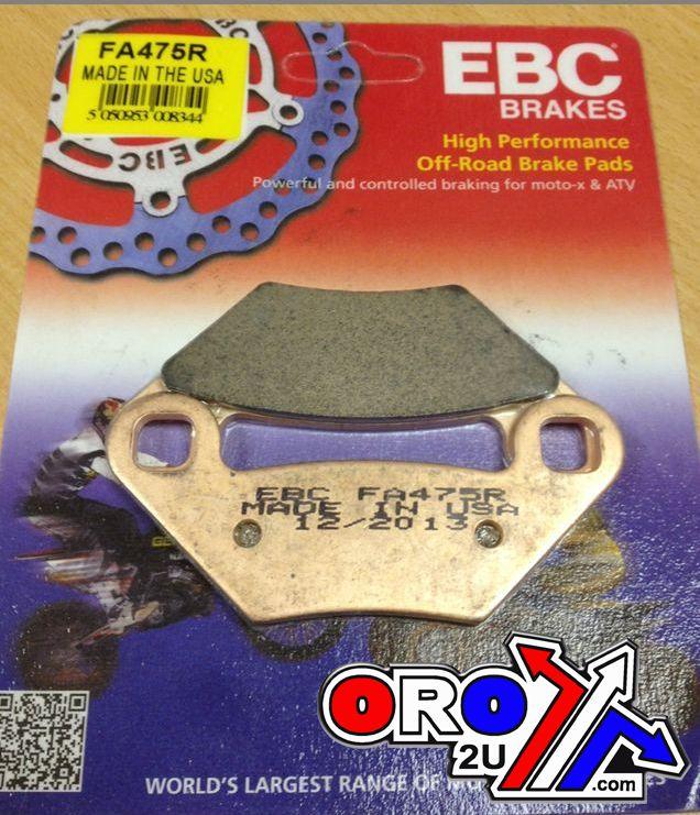 EBC Brake Pads Sintered Metal, Ebc FA475R