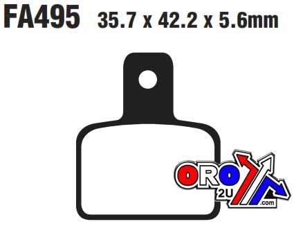 EBC Brake Pads Ebc FA495