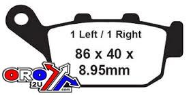 EBC Brake Pads Sintered Metal, Ebc FA496HH Gold, 39-496