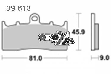 Sifam Brake Pads Disc Sintered Metal, Sifam S1439n (FA613)