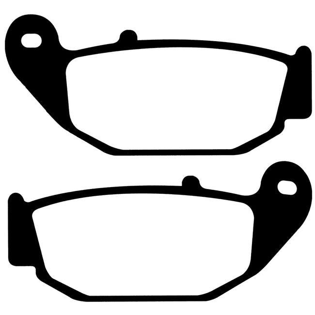 EBC Brake Pads Sintered Metal, Ebc FA629R Gold, 39-629