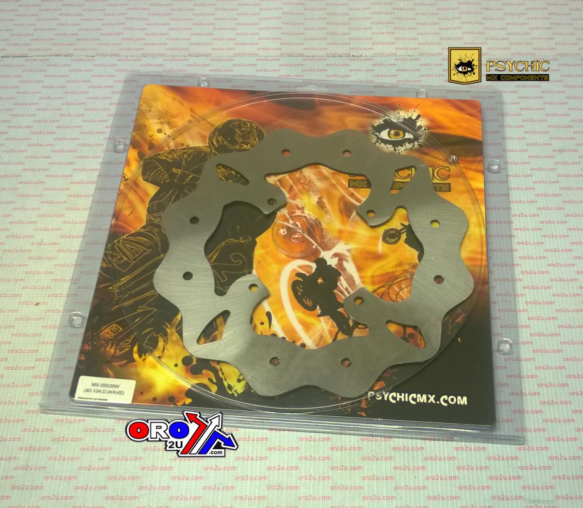 Psychic Disc Brake Front KX Kdx KLX, Psychic MX-05520w Kawasaki