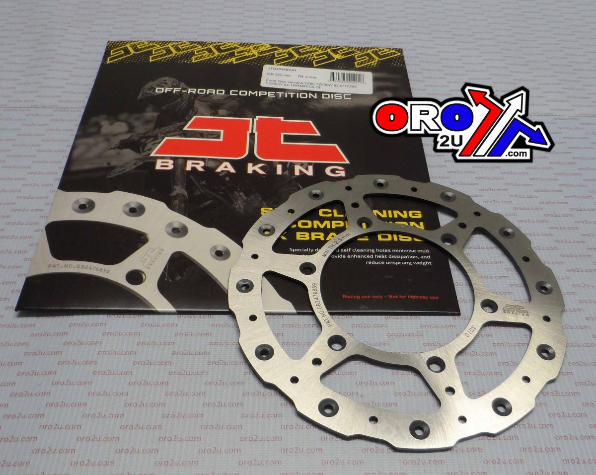 JT Disc Brake Front RM85 YZ85 Jt, Jtd3010sc01 Suzuki Yamaha, Self-cleaning Holes
