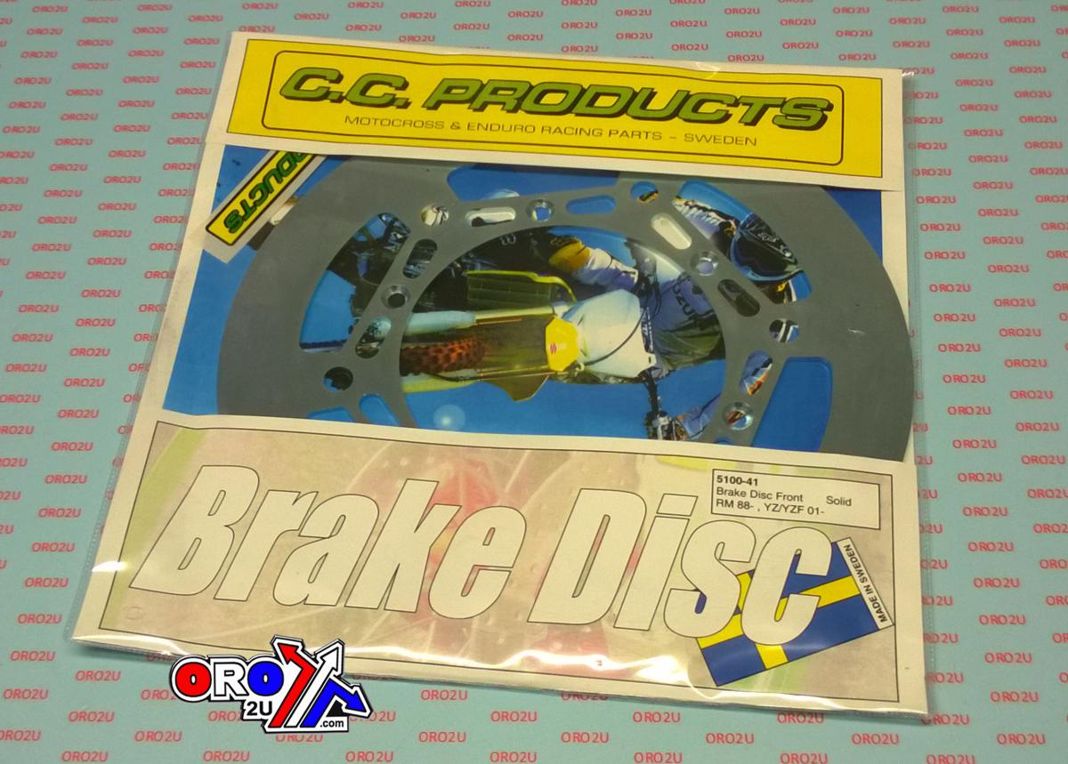 CC Products Disc Brake Front YZ RM Solid, Cross-center Product 5100-41