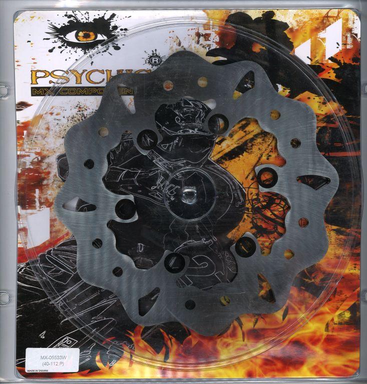 Psychic Disc Brake Front KX80 KX85, Psychic MX-05533w Kawasaki
