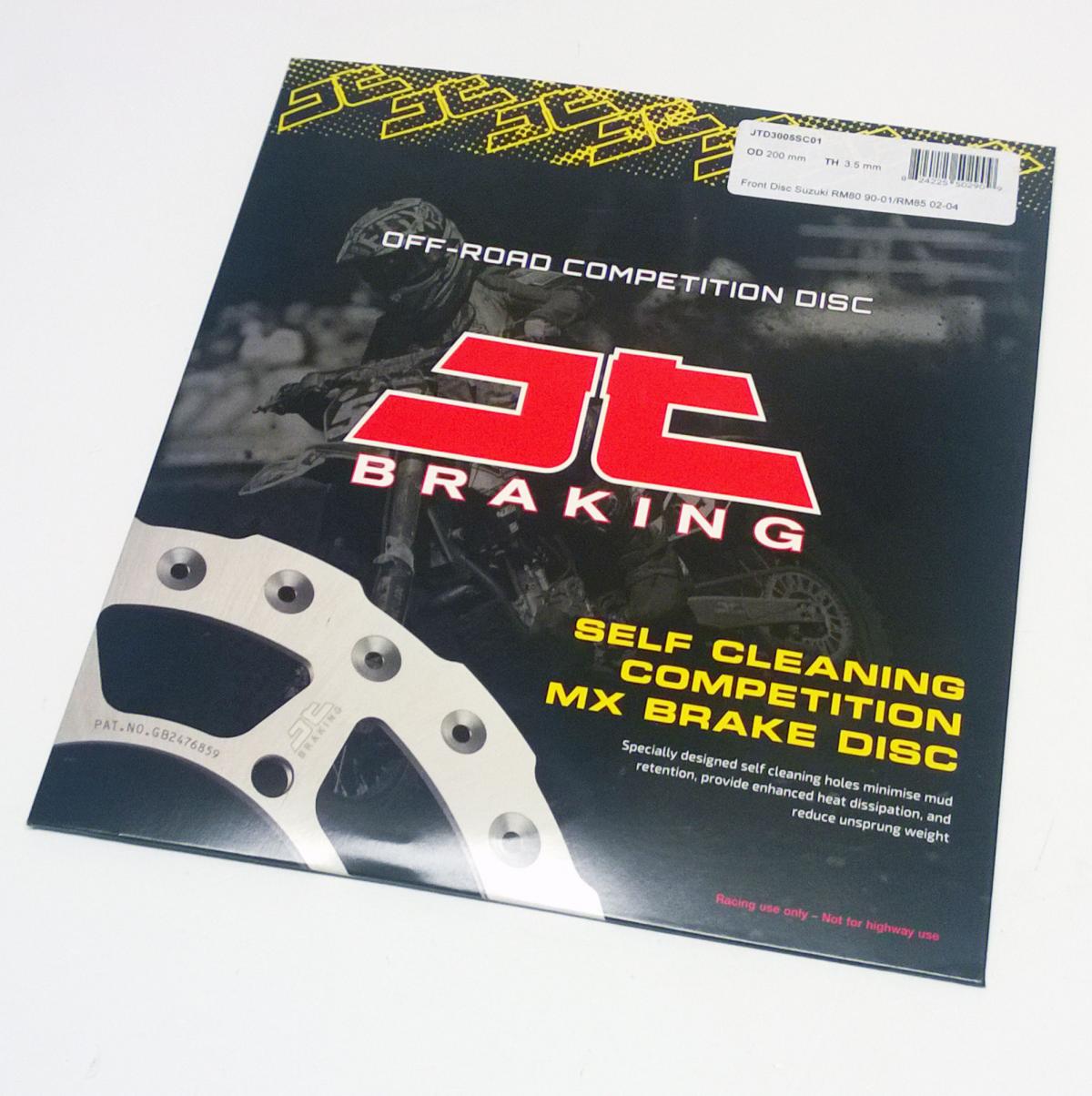 JT Disc Brake Front RM80 RM85 Jt, Jtd3005sc01 Suzuki, Self-cleaning Holes