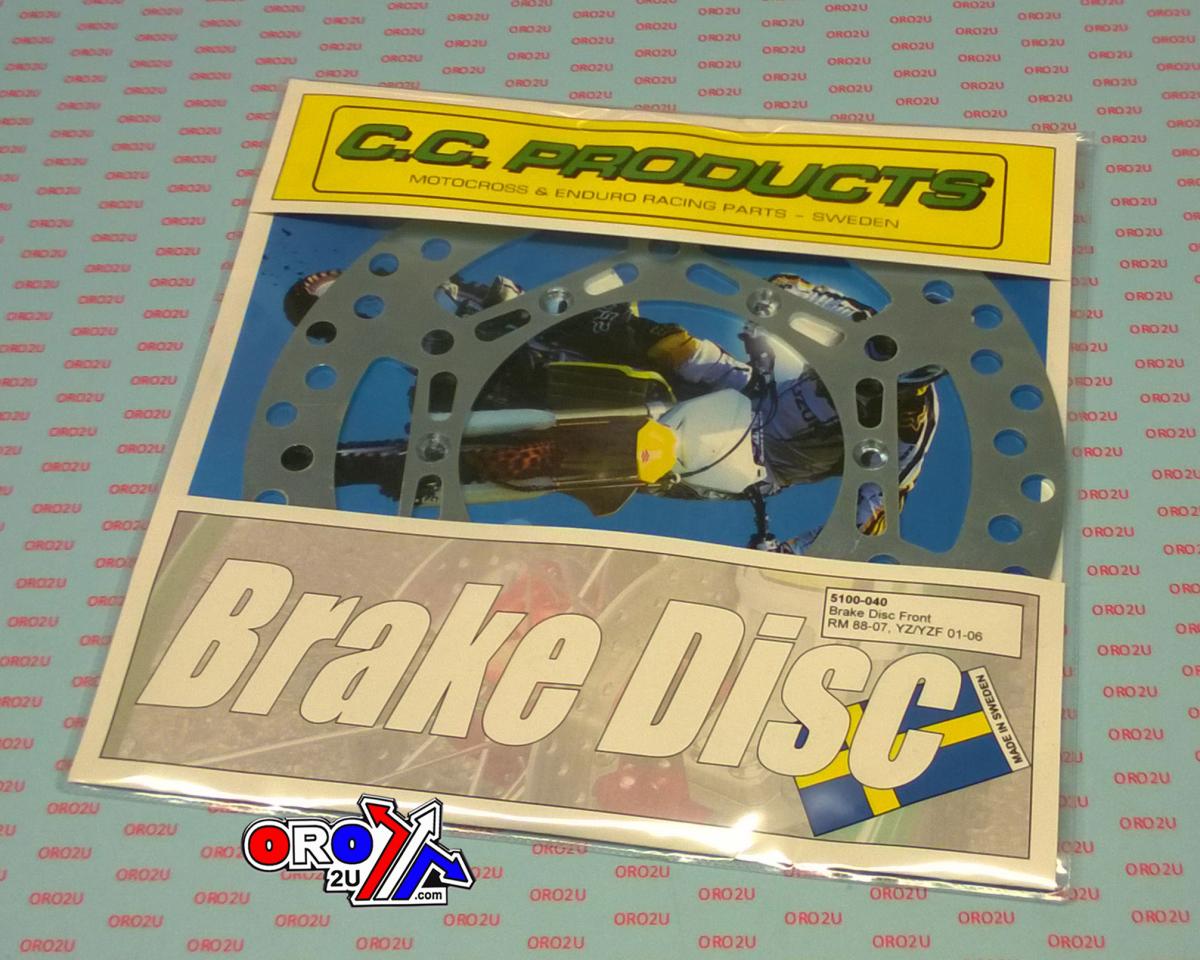 CC Products Disc Brake Front Maico 235mm, Cross-center Product 5100-184