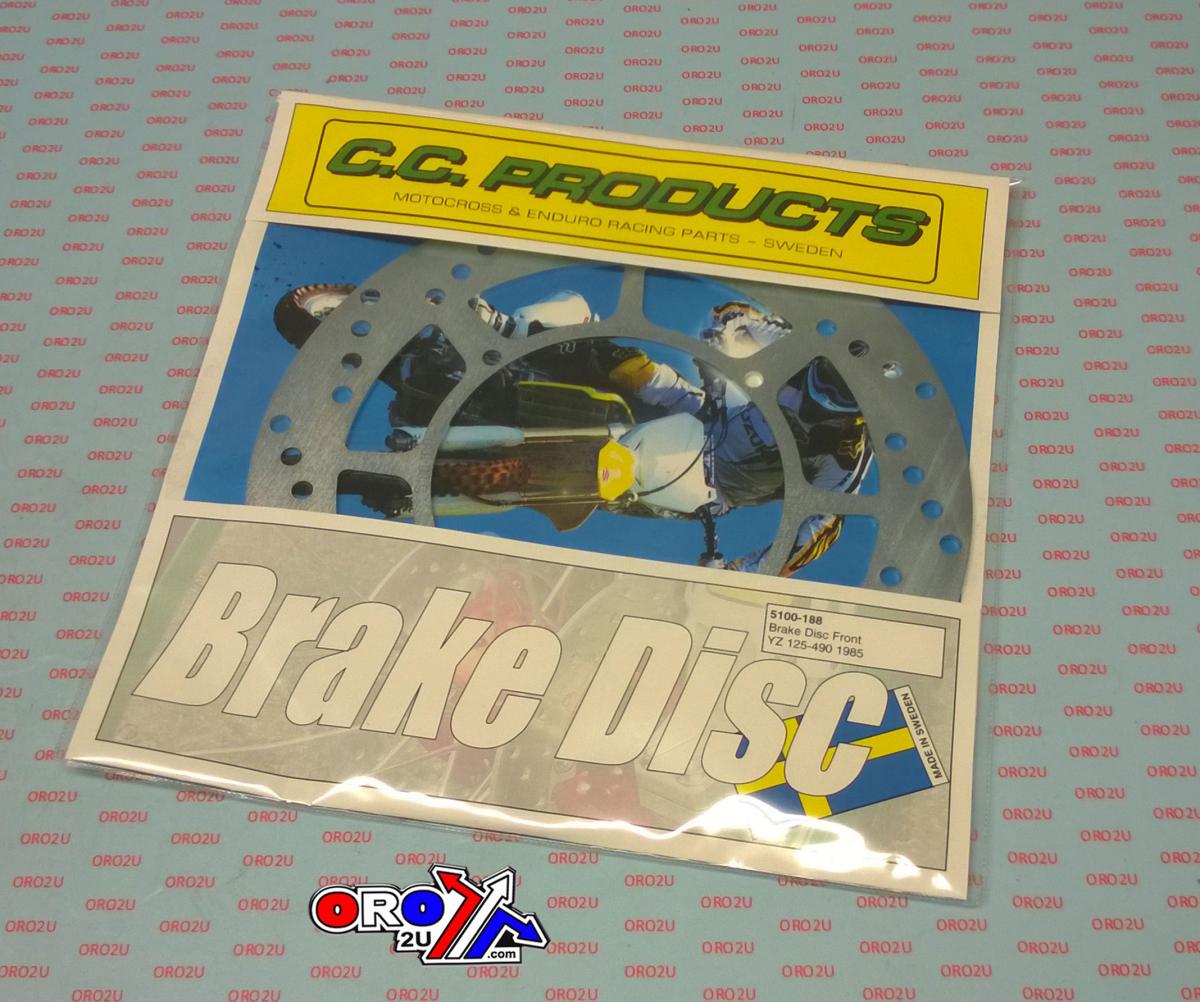 CC Products Disc Brake Front YZ125-490 85, Cross-center Product 5100-188