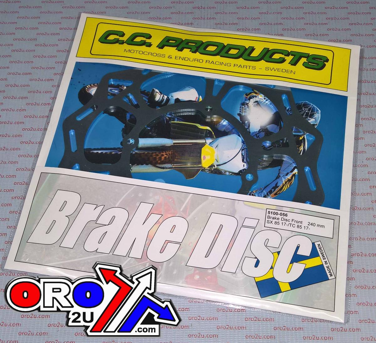 CC Products Disc Brake Front SX TC 85 2017, Cross Center 5100-056