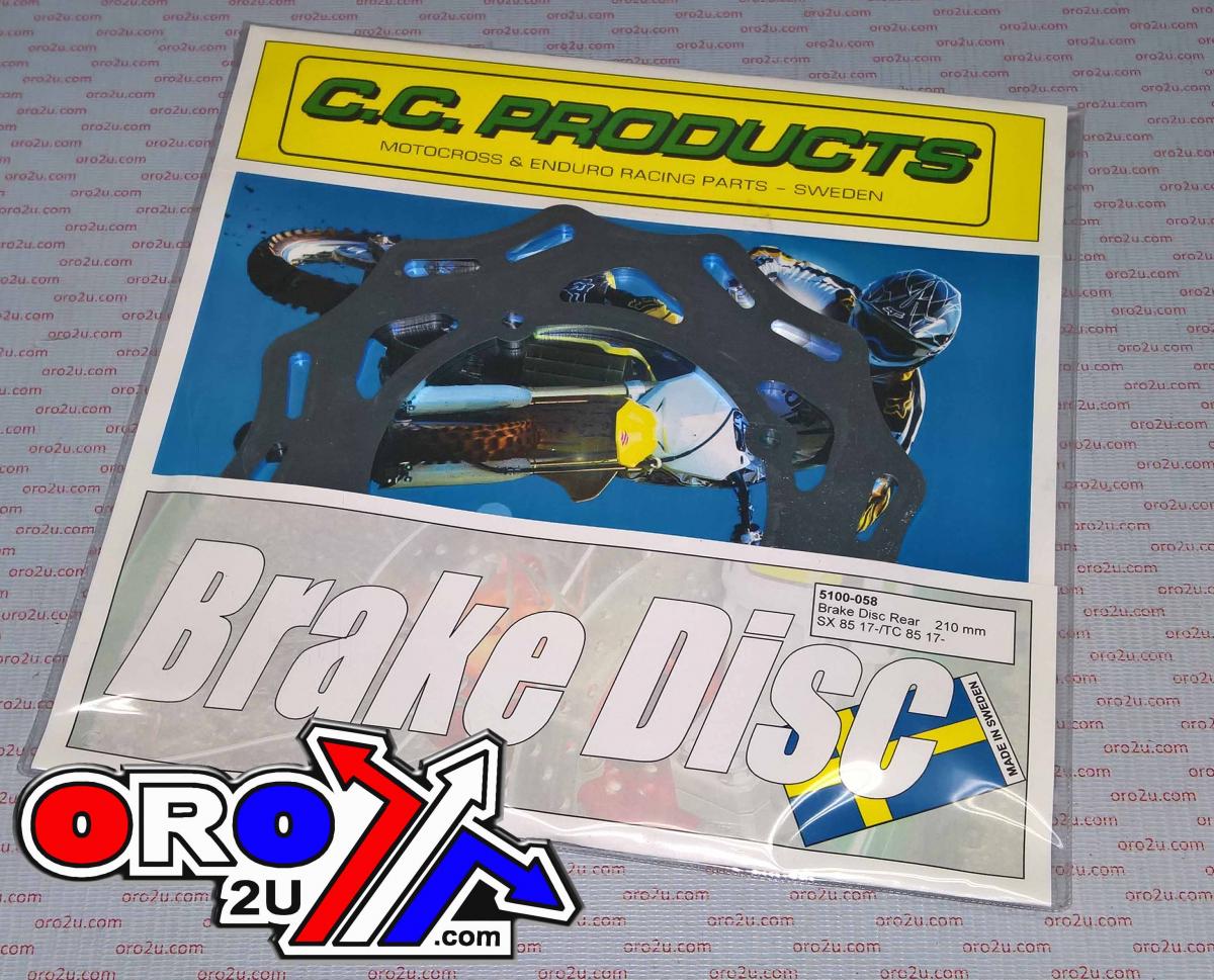 CC Products Disc Brake Rear SX TC 85 2017, Cross-center 5100-058